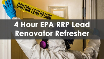4 Hour EPA RRP Lead Safe Renovator Refresher - Espanol