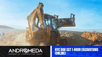 1 Hour Excavations Online Course - SST DOB OSHA Certification