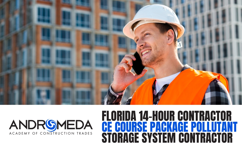 Florida 14-Hour Contractor CE Course Package - Pollutant Storage System Contractor