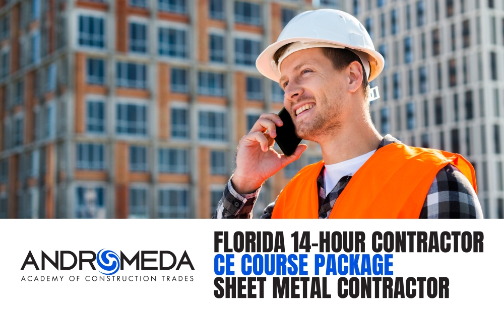 Florida 14-Hour Contractor CE Course Package - Sheet Metal Contractor